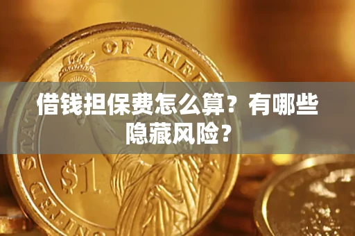 北京借钱担保费怎么算？有哪些隐藏风险？