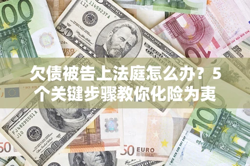 北京欠债被告上法庭怎么办？5个关键步骤教你化险为夷